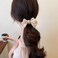 2Pcs Modern Retro Bow Hair Clips for Women Girls, Black White, Claw Clip, 1 Count (Pack of 2), Female, All Hair Types, Fabric, Wedding Birthday Halloween Christmas