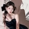 Velvet Bow Hair Clips for Women Girls Black Bowknot Spring Hair Clips for Thick Hair Oversize French Bow Ponytail Holder Nonslip Metal Hair Barrette Snap Hairpins Extra Large Hair Accessories