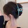 Western Hair Claw Clips Turquoise Blue Stone Claw Clip for Thick Hair Large Metal Hair Clamps Claw Strong Hold Jaw Clips Nonslip Hair Barrettes Native Tribal Hair Accessories for Women Girls