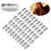 YUYTE 50 Pieces Wig Clips U shape Metal Clips Stainless Steel Snap Clips 6 Teeth Combs Clips with Soft Rubber for Hair Extensions U Shape Snap Clips For Hair Extensions Tool