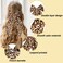 Hair Bows for Women, Leopard Satin Bows Big Leopard Bow Hair Clips with Long Tail Leopard Hair Accessories for Women and Girls Ponytail Hair