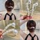 4PCS Hair Clip, Pearl Decor Banana Clip French Style Twist Hair Barrette Non Slip Jaw Hair Claws Hair Accessories