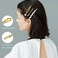 12 Pieces Pearl Bobby Pin Metal Hair Pin Minimalist Hair Clips Geometric Hair Barrettes for Women Girls Hair Styling Fashion Hair Accessories (Gold)