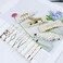 13 Pcs Pearl Minimalist Hair Clips Geometric Metal Hair Pin, Hair Barrettes for Women Girls Fashion Hair Accessories (Gold)