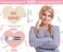 Whaline 6Pcs Valentine's Day Heart Hair Clips Sweet Conversation Heart Hair Barrettes Pink Blue Yellow Candy Heart Alligator Hairgrips Hair Accessories for Birthday Wedding Party