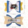 Whaline 6Pcs Bow Hair Clips: Apple, Blackboard Barrettes in Colorful Pu Leather for First Day of School, Classroom Girls, Students, Kindergarten