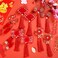 Whaline 9 Pairs Chinese New Year Hair Clip Furry Balls Hair Barrettes Baby Girls Chinese Style Hair Clips with Tassels Red Hairy Bows Butterfly Hair Pins for Girls Spring Festival Hair Accessories