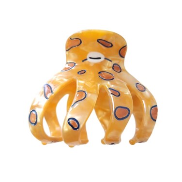 Octopus Hair Clip,Cellulose Acetate Hair Clips,Big Claw Clips for Women,Hair Accessories