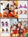 48PCS Halloween Hair Clips EBANKU Halloween Cartoon Hair Clips Pumpkin Ghost Witch Hair Decoration Spider Web Castle Hairpins Cute Halloween Barrettes for Women Girls Halloween Cosplay Accessories