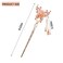 Flowers Hair Chopsticks Butterfly Hair Bun Sticks Hair Pins for Long Thick Hair Chinese HanFu Hair Ornament Decorative Chignon Pin Japanese Geisha Hair Accessories for Women