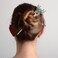 Flowers Hair Chopsticks Butterfly Hair Bun Sticks Hair Pins for Long Thick Hair Chinese HanFu Hair Ornament Decorative Chignon Pin Japanese Geisha Hair Accessories for Women