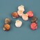 Pack of 10 Mini Seashell Hair Claw Clips Jaw Clip Clamps Mermaid Hair Styling Cilps Accessories for Women Girls Marble Pattern