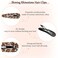Chuangdi 12 Pieces Rhinestone Hair Clip, AB Crystal Metal Hair Clips, Crystal Hairpins Wedding Decorative Hair Clips Hair Accessories for Women Girls