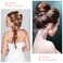 12 Pcs Starfish Hair Clip Seashell Hair Clips Mermaid Hair Accessories Crystal Pearls Starfish Hair Barrette Small Beach Sea Hairpin for Wedding Bridal Women