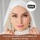 Crowye 20 Pieces Chunni Clips with Safety Pins - 10 Teeth Wig Clips, Strong Dupatta Grip Clips for Women's Hijab, Veil, Hair Extensions and Hairpieces (Black)