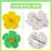 27 Pcs Hawaiian Flower Hair Clips, Hibiscus Foam Hair Accessories Clip for Women, Hawaii Tropical Party Supplies, Vacation Outfit Bridal Wedding Party Decorations, 3.15-3.54 Inch