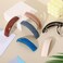 6 Pieces Women's Hair Barrettes Hair Clips Hair Accessories Large French Hair Pin Retro Hair Clasp, 6 Colors (Solid Pattern)