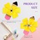 Tigeen 9 Pcs Pencil Girls Hair Bow 4.9 Inch Back to School Hair Bow Ponytail Holder Hair Clips School Bow Alligator Clip Grosgrain Ribbon for Babies Toddler Teen Gift Kindergarten, 9 Colors