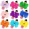 Tigeen 9 Pcs Pencil Girls Hair Bow 4.9 Inch Back to School Hair Bow Ponytail Holder Hair Clips School Bow Alligator Clip Grosgrain Ribbon for Babies Toddler Teen Gift Kindergarten, 9 Colors