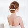 Dilunave 4 Pack Rhinestone Hair Accessories Hair Styling Clips Birds Nest Clip Glitter Bun Cover Claw Clips for Buns Ponytail Holder Accessories Gift for Women