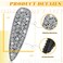 Juexica 16 Pcs Rhinestone Snap Hair Clips Bridal Shower Hair Pins Crystal Diamond Pins 3 Inches Silver Bling Large Decorative Accessories for Women Wedding Bridal Shower Decorations