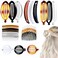 18 Pieces Classic Banana Hair Clips Fashionable Hair Comb Clips Fishtail Hair Clip Ponytail Banana Hair Clips for Women Girls, 6 Styles