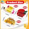 3 Pcs Pencil School Bus and Apple Hair Claw Clips Back to School Teacher Clips Cute Jaw Barrettes for Women Teachers Appreciation Gift Thick and Thin Hair Accessories