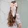 3 Pieces Large Hair Bows with Long Tail for Women and Girls - Big Plain Color Bowknot Barrettes in Bright Colors