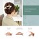 French Concord Hair Clips Claw - 6Pcs Side Slid Flat Hair Clips for Volume Strong Hold No Slip Grip Hair Claw Clips for Women Girls Thick Thin Hair (Transparent(L:4.6 IN, W:1.97IN))