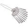 Japanese Fan Tassels Kimono Mini Hairpin, Cosplay Kanzashi Flower Hanfu Hair stick Christmas Hair Accessories Gift 1Pair