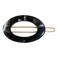 France Luxe New Cutout Oval Tige Boule Barrette Nacro Black