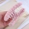 Winter Plush Hair Claw Clip Fluffy Fuzzy Hair Claw Barrette Pink Fur Hair Claw Clamp Thick Non Slip Hair Clip Claw Faux Fur Hair Clips Decorative Hair Accessories for Women and Girls Headdress
