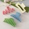 Large Non-Slip Claw Hair Clips for Thick, Thin, or Curly Hair - 4 Pieces, Square Jumbo Hair Accessories