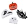 4pcs Pumpkin and Ghost Hair Claw Clips, Halloween Hair Jaw Clips, Cosplay Party Theme Styling Hair Clips, Hair Accessories for Women
