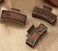 Tobeffect Hair Clips for Women, 4" Western Large Leather Claw Clips for Thick Long Hair, Aesthetic Cowgirl Stuff Gift for Women Girls, Strong Hold Hair Clips - 3 Count