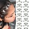 12 PCS 1.61" Star Hair Clips Snap Hair Barrettes Non Slip Star Hair Accessories Women 2000s Y2K Silver Metal Hair Clips