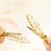 No Bend Glitter Hair Clips - Creaseless Setting Clips for Bridesmaid Gift, Proposal Box, Makeup Styling, and Sectioning
