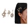 Dragon Pin Gold Dragon Hair Accessories for Girls and Women - Hair Barrettes, Bobby Pins, and Chinese Clip Barrette Hairpin Set of 3