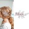 Wedding Hair Clip Handmade Rhinestone Bridal Hair Comb Wedding Hair Pieces For Brides Flower Girls Hair Accessories for Women Wedding