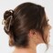 CAKURE Gold Hair Clips Metal Claw Clip Small Hair Claw Clips Hair Accessories for Women and Girls (Pack of 3)
