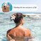 Hair Clip, 4pcs Large Flower Claw Clips for Thick/Thin Hair, Strong Hold Nonslip Cute Hair Clips for Women Girls, Hawaiian Hair Accessories, Holiday Gifts