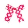 Jumbo Bow Clip with Tails Large Polka Dot Hairbow, 1 Piece (Hot Pink)