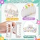 PANTIDE 4Pcs Easter Hair Claw Clips for Women Girls - Cute Bunny Peeps Rabbit Egg Rectangle Nonslip Banana Hair Clips, Thin Thick Short Long Curly Accessories, Easter Spring Party Birthday Gift