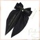 MRJ 2 Pcs Silky Satin Hair Bows Big Hair Ribbons for Women Large Hair Clips for Girls Hair Accessories Barrettes Metal Clips Bowknot Aesthetic