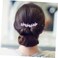 4pcs Bride Hair Clip Bridal Hair Pin Chignon Hair Pin Wedding Hair Clip Rhinestone Hair Clips Rhinestone Hair Pins for Women Rhinestones Hairpin Alloy Bridesmaid Purple