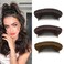 3Pcs Hair Bun Invisible False Hair Clip Natural Fluffy Hair Pad Styling Insert Tool Bump Up Comb Clip Bun Hair Fluffy Hair Pad for Women Girls Thinning Hair Accessories