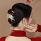 Metal Butterfly Hair Claw Clips for thick hair,2Pcs Large Rose Hair Accessories for Women Clip Big Nonslip Hair Pins