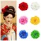 ALIMITOPIA Flower Hair Clip Fabric Artificial Peony Flower Hairpin Barrette Brooch Headdress Bobby Pins Headwear Hair Accessories for wedding Party supplies(Peony Style;4.3 inches;6pcs)