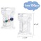 Coopay 150 Pieces Hair Clip Display Cards Hair Bow Holder Rectangle Barrettes Jewelry Accessories Display and Organizing, Marble Stripe Paper Cards, 4-1/4 x 2-3/4 Inches (Marble Stripe)
