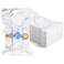 Coopay 150 Pieces Hair Clip Display Cards Hair Bow Holder Rectangle Barrettes Jewelry Accessories Display and Organizing, Marble Stripe Paper Cards, 4-1/4 x 2-3/4 Inches (Marble Stripe)